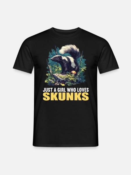 Skunks Skunk - Men's T-Shirt - black