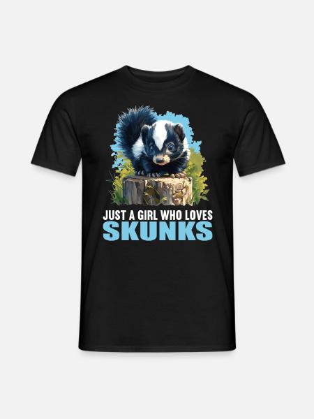 Skunks Skunk - Men's T-Shirt - black