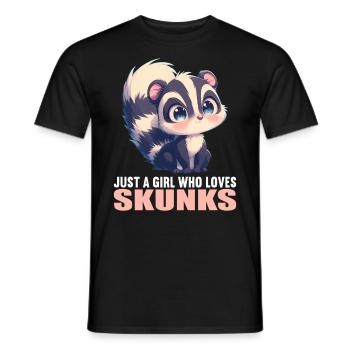 Mouffettes Mouffette - T-shirt homme - noir - Devant - AI Model Male 178 light (178cm)
