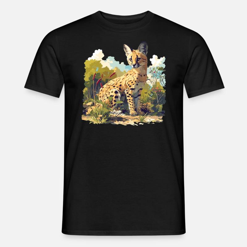 Servale Serval - T-shirt homme - noir