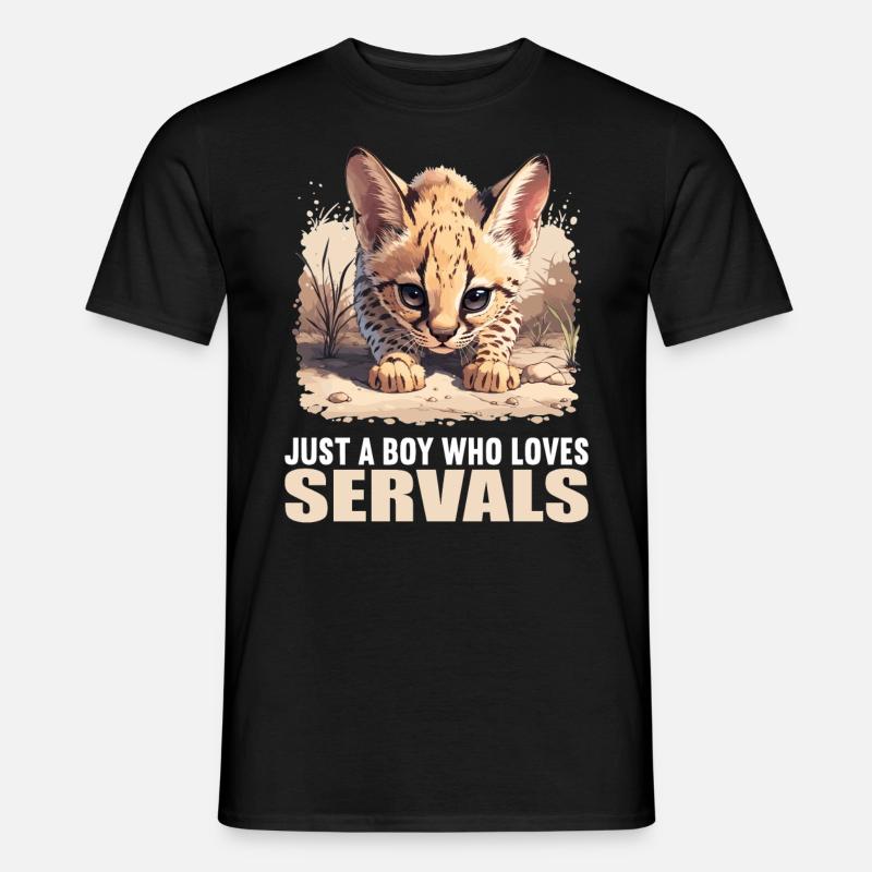 Servale Serval - T-shirt homme - noir