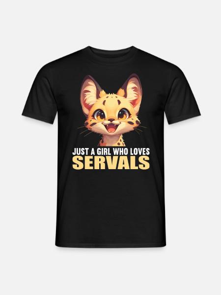Servale Serval - Men's T-Shirt - black