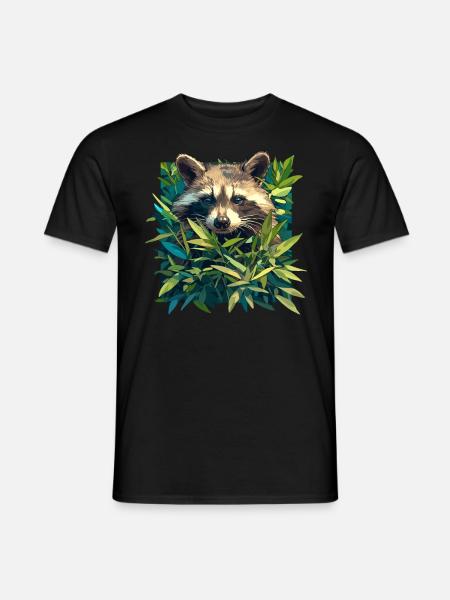Raccoons Raccoon - Men's T-Shirt - black