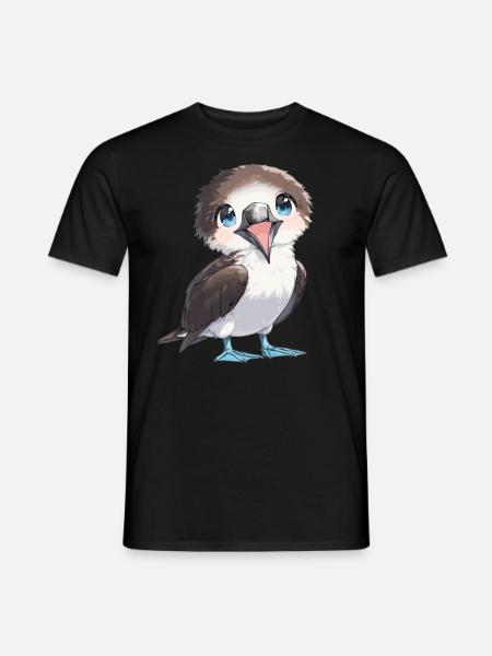 Blue-footed booby - Men's T-Shirt - black