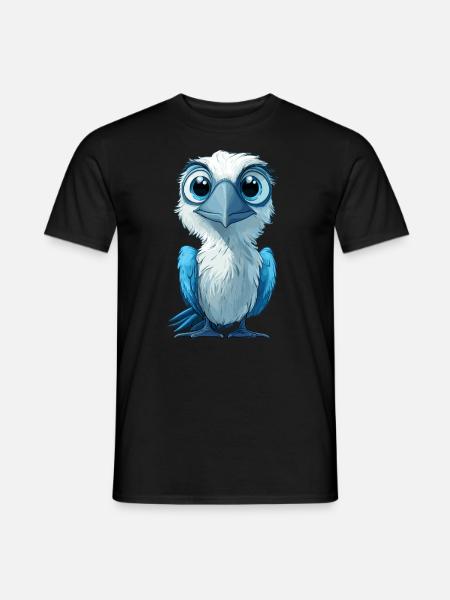 Blue-footed booby - Men's T-Shirt - black
