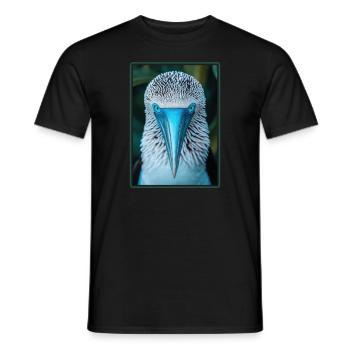 Blue-footed booby - Men's T-Shirt - black - Front - AI Model Male 178 light (178cm)