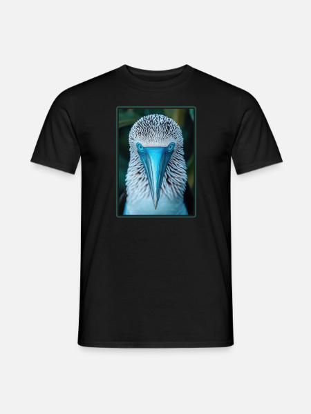 Blue-footed booby - Men's T-Shirt - black