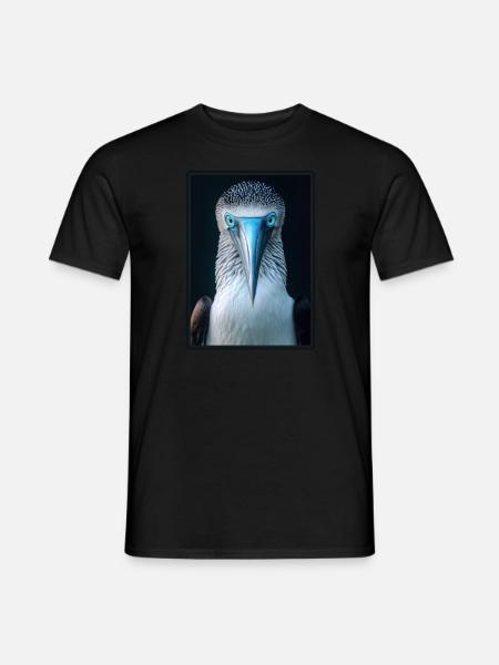 Blue-footed booby - Men's T-Shirt - black