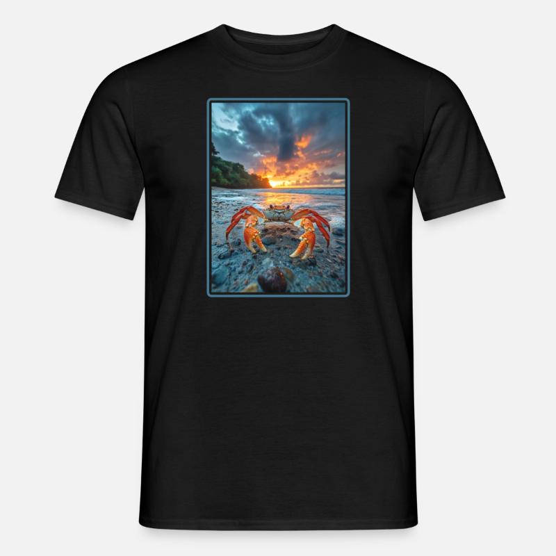 Crab Crab - Men’s T-shirt - black