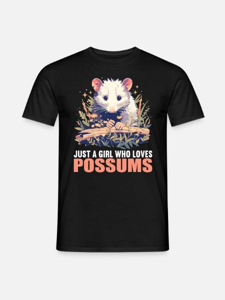 Opossum Opossums - T-shirt homme - noir