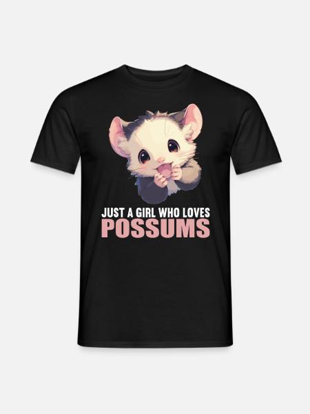 Opossum Opossums - Men's T-Shirt - black