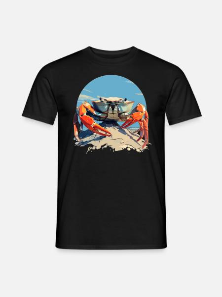 Crab Crab - Men's T-Shirt - black