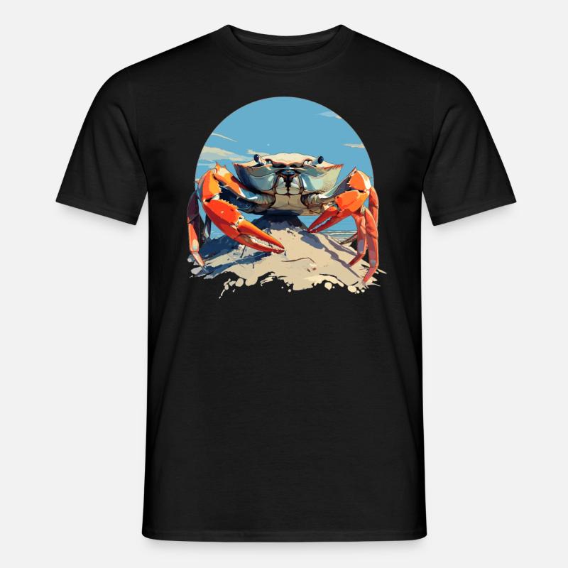Crab Crab - Men’s T-shirt - black