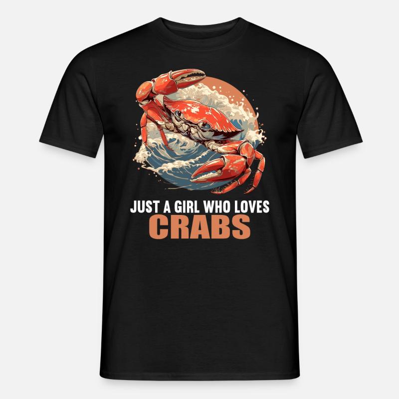 Crab Crab - Men’s T-shirt - black