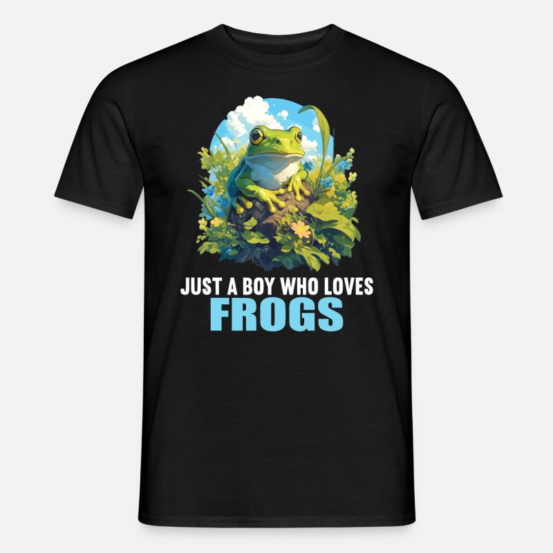 Frog Frogs - Men's T-Shirt - black