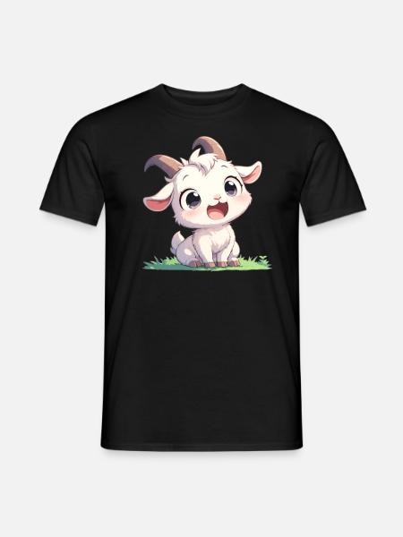 Chèvres chèvre - T-shirt homme - noir