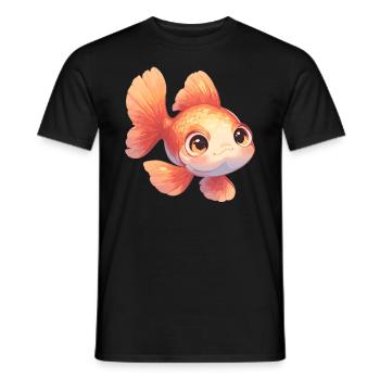 Goldfish Goldfish - Men's T-Shirt - black - Front - AI Model Male 178 light (178cm)