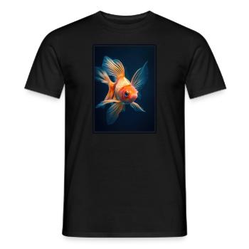 Goldfish Goldfish - Men's T-Shirt - black - Front - AI Model Male 178 light (178cm)