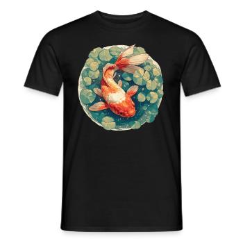 Goldfish Goldfish - Men's T-Shirt - black - Front - AI Model Male 178 light (178cm)