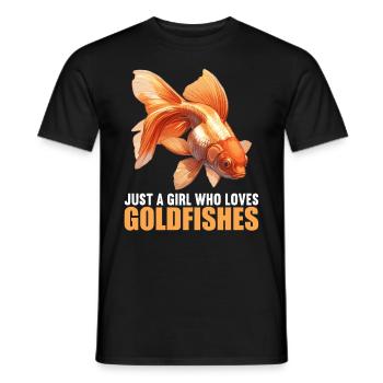 Goldfish Goldfish - Men's T-Shirt - black - Front - AI Model Male 178 light (178cm)