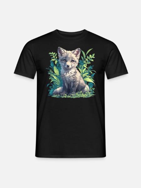 Gray Foxes Gray Fox - Men's T-Shirt - black