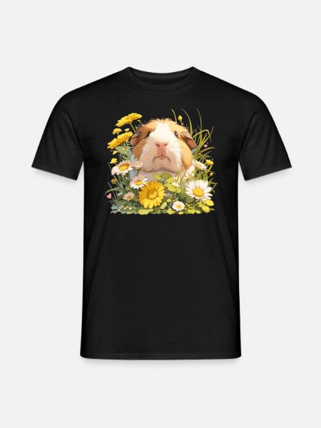 guinea pigs - Men's T-Shirt - black