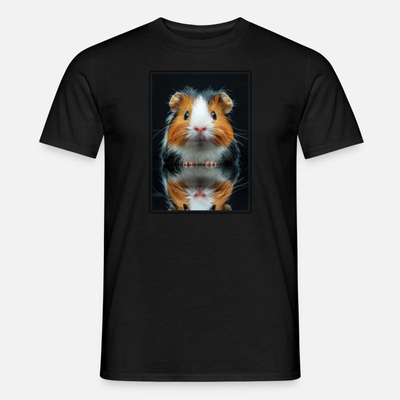 Meerschweinchen - Männer T-Shirt - Schwarz