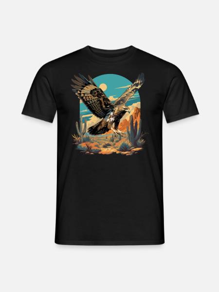 Faucon Faucon - T-shirt homme - noir