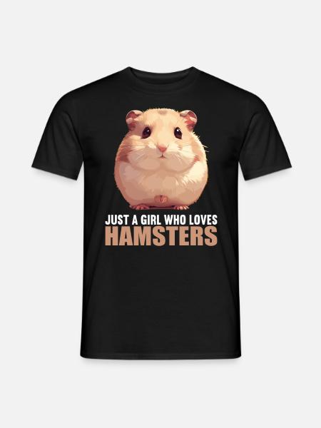 Hamster - Men's T-Shirt - black