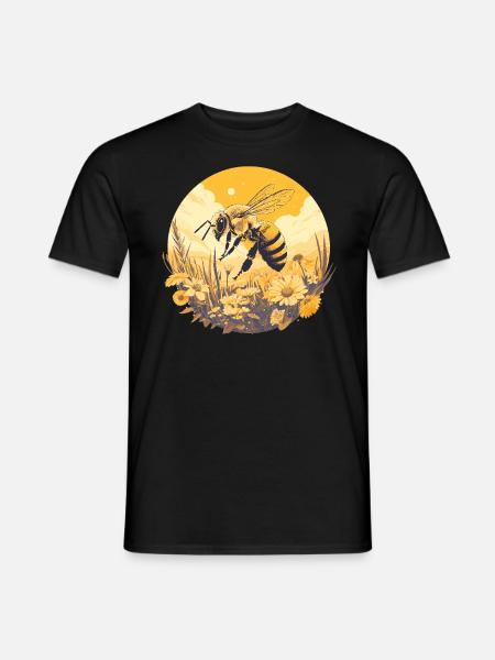Bees Bee - Men's T-Shirt - black