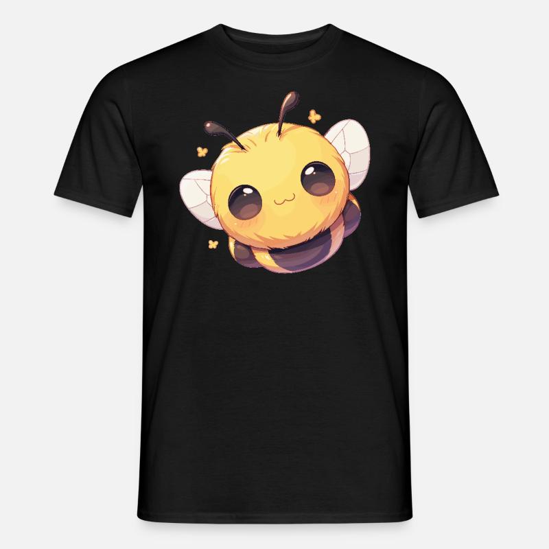 Bienen Biene - Männer T-Shirt - Schwarz
