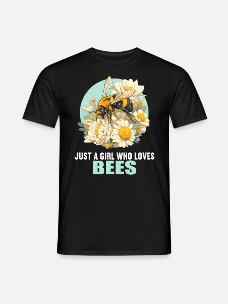 Bees Bee - Men's T-Shirt - black