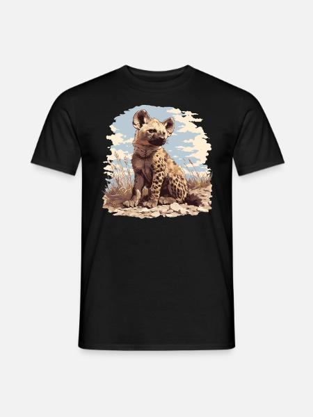 Hyène Hyène - T-shirt homme - noir