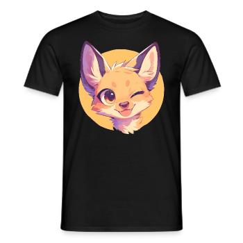 Chacals Chacal - T-shirt homme - noir - Devant - AI Model Male 178 light (178cm)
