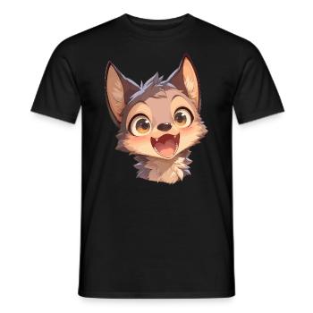 Chacals Chacal - T-shirt homme - noir - Devant - AI Model Male 178 light (178cm)