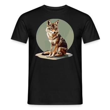 Chacals Chacal - T-shirt homme - noir - Devant - AI Model Male 178 light (178cm)