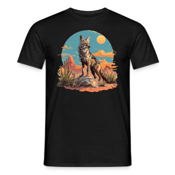 Chacals Chacal - T-shirt homme - noir - Devant - AI Model Male 178 light (178cm)