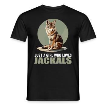 Chacals Chacal - T-shirt homme - noir - Devant - AI Model Male 178 light (178cm)