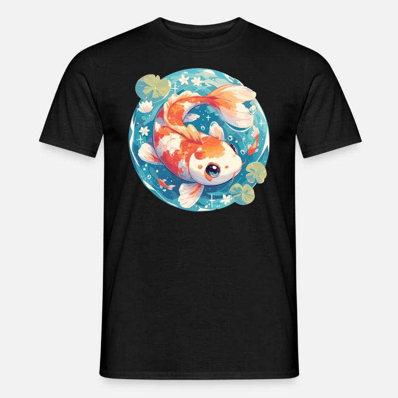 Koi Koi Carp - Men’s T-shirt - black
