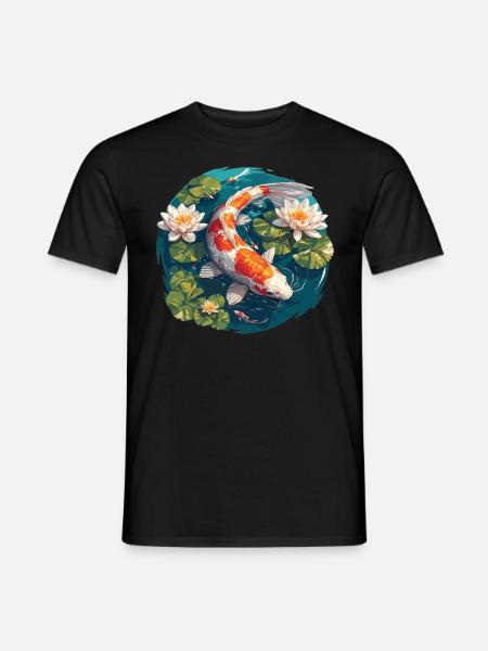 Koi Koi Carp - Men's T-Shirt - black