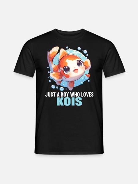 Koi Koi karpe - T-skjorte herre - svart