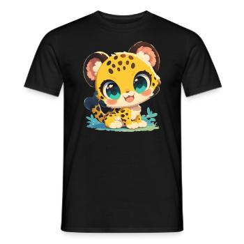 Jaguars Jaguar - T-shirt homme - noir - Devant - AI Model Male 178 light (178cm)