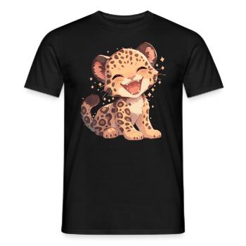 Jaguars Jaguar - T-shirt homme - noir - Devant - AI Model Male 178 light (178cm)