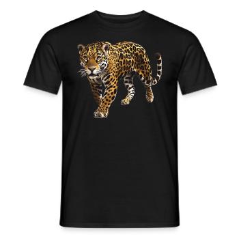 Jaguars Jaguar - T-shirt homme - noir - Devant - AI Model Male 178 light (178cm)