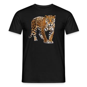 Jaguars Jaguar - T-shirt homme - noir - Devant - AI Model Male 178 light (178cm)