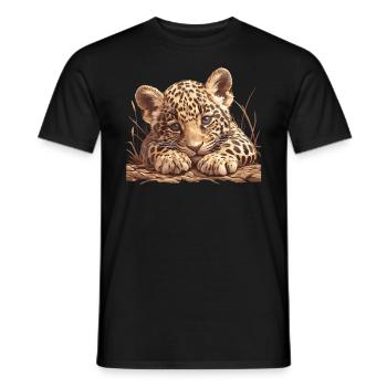 Jaguars Jaguar - T-shirt homme - noir - Devant - AI Model Male 178 light (178cm)