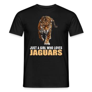 Jaguars Jaguar - T-shirt homme - noir - Devant - AI Model Male 178 light (178cm)