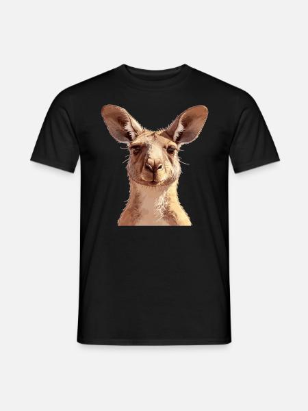 Kangaroos Kangaroo - Men's T-Shirt - black