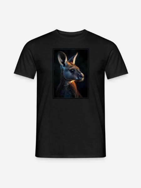 Kangaroos Kangaroo - Men's T-Shirt - black