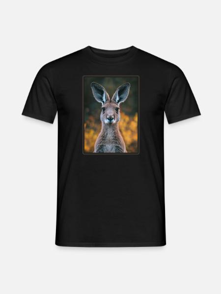 Kangaroos Kangaroo - Men's T-Shirt - black